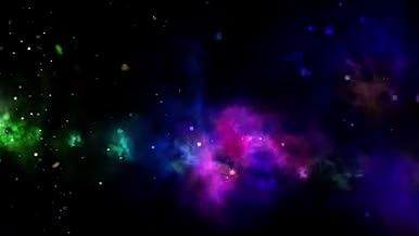 银河系梦幻星云动态特效AE模板视频视频的预览图